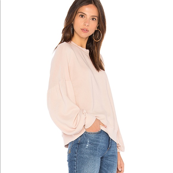 NEW • Joie • Isae Sweatshirt Heather Rose Pink Sm - Picture 3 of 7